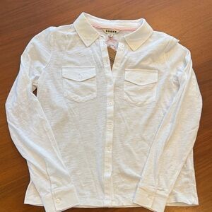 Boden Classic White Button Down Shirt